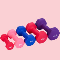 Ensemble d'haltères hexagonales Gym Pure Strength 1KG-10KG pour entraînement sportif et fitness