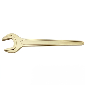 Llave de extremo abierto única de bronce de aluminio antichispas duradera de alto rendimiento para uso en lugares inflamables y explosivos - Product Image 2