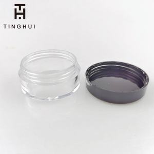 Nouveauté : Lot de pots ronds en plastique avec couvercle pour cosmétiques et ongles, contenances 3g, 5g, 10g, 15g, 20g, pour échantillons de crèmes liquides - Product Image 2