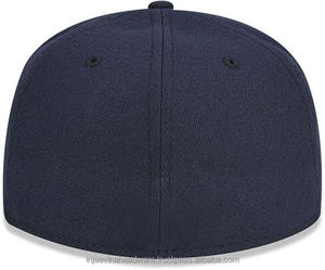 Clásico Snapback Hat Cap Hip Hop Style Flat Bill Blank Color sólido - Product Image 1