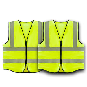 <span class=keywords><strong>Gilet</strong></span> de sécurité réfléchissant à <span class=keywords><strong>haute</strong></span> <span class=keywords><strong>visibilité</strong></span> <span class=keywords><strong>personnalisable</strong></span> pour les ingénieurs et les géomètres - Product Image 4
