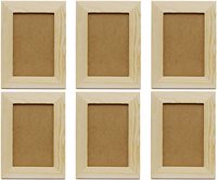 Marco de Fotos Moderno de Madera Ligero y Personalizado para Pósteres de 12x16 |   31x41 cm Madera Natural Sólida Ecológica con Acabado Desgastado UV/Serigrafía