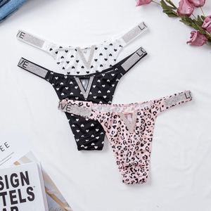U355 2023 ropa kim loại nội thất chuỗi thongs cho cô gái <span class=keywords><strong>Spaghetti</strong></span> dây đai sexy G-<span class=keywords><strong>string</strong></span> quần lót - Product Image 3