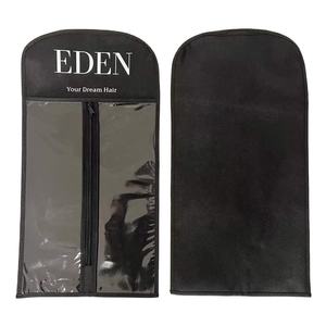 Sac de rangement en PVC de bonne qualité pour perruque, sac d'emballage pour extensions de cheveux avec cintre - Product Image 5