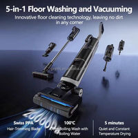 2025 Offre Spéciale Dreame H14 Double Humide Sec Filaire Tapis Machine De Nettoyage Aspirateur Droit De Poche Léger Spot Cleaner