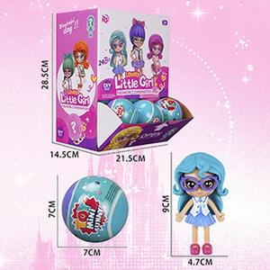 Jouet de déguisement pour enfants, machine à œufs surprise mini, boîte mystère de 24 pièces, jouet de décoration DIY pour filles, fabrication OEM - Product Image 3