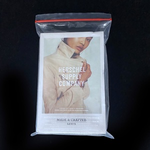 Bán buôn tùy chỉnh Ziplock túi bụi cho tay nhựa phẳng quần áo nhựa giá rẻ Nhựa mang nhãn hiệu - Product Image 4