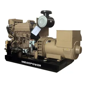 30KW 38KVA With Cummins Engine 4BTA3.9-GM47 Marine Diesel Generator