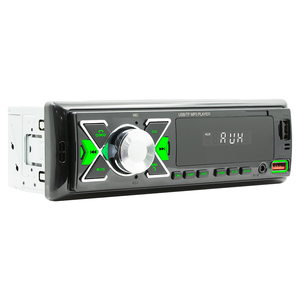 Reproductor <span class=keywords><strong>MP3</strong></span> para Auto 1 DIN con Aplicación <span class=keywords><strong>de</strong></span> Localización, Asistente <span class=keywords><strong>de</strong></span> Voz, Radio FM, USB/TF/AUX, Grabación <span class=keywords><strong>de</strong></span> Audio, Luz <span class=keywords><strong>de</strong></span> 7 Colores, Estéreo Universal - Product Image 1