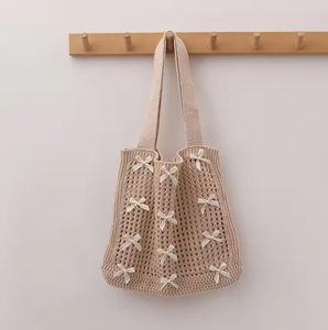 Nuevo Bolso de Mano de Lona, Bolso de Playa de Alta Calidad, Bolso de Hombro Tejido Portátil con Lazo, Bolso de Compras - Product Image 2