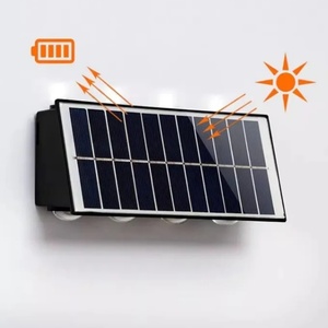 Applique Murale Solaire Haut et Bas Éclairante pour Extérieur, Décoration Jardin, Cour, Maison, Étanche et Lumineuse - Product Image 5