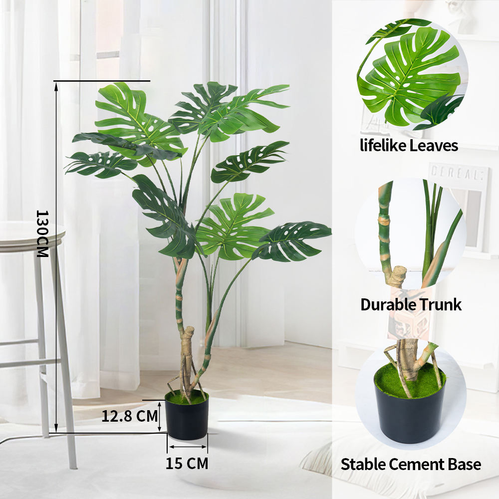 Plantes de monstera de 4.3ft