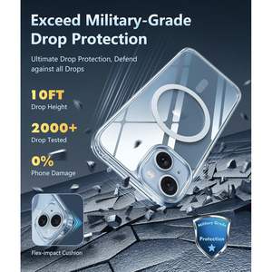 Funda Transparente Magnética para iPhone 15 con Protector de Pantalla Compatible - Product Image 4