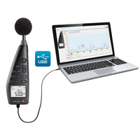 Alta calidad testo 816-1 USB medidor de nivel de sonido testo 816 medidor de nivel de ruido
