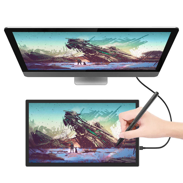 21.5" Portable Interactive Graphic Drawing Display with Digital Pen, Digital Art Graphics Drawing Tablet