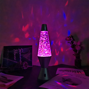 Hot Sale Mini Bedroom Decoration <strong>Red</strong> Purple Pink USB Cable Mood Light Glitter <strong>lava</strong> <strong>Lamp</strong> - Product Image 4