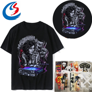 2026 New Cool Plastisol DTF <strong>Transfers</strong> Marvel Series Anime Decorative Heat <strong>Transfer</strong> Vinyl <strong>Iron</strong> <strong>on</strong> Sticker Design for T-shirt - Product Image 6