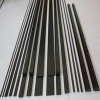 OEM Pultrusie Koolstofvezelversterkte Strip Drop Bar Flat Aero Roll Bar Unidirectioneel Pultrusie Koolstofvezel Flat CFRP Strip