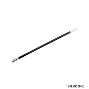 Canne noire style PESENAR des <span class=keywords><strong>années</strong></span> 1920 avec pointe argentée pour costume vintage et accessoire des <span class=keywords><strong>années</strong></span> <span class=keywords><strong>folles</strong></span> - Product Image 2