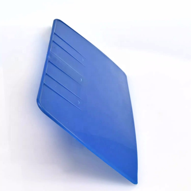 2 raschietti in plastica con 20 lame in plastica, strumento blu per rimuovere colla, adesivi