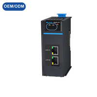 Módulo de Extensión PLC Personalizable con Doble Ethernet, Unidad de Expansión IO de Dos Puertos para Sistema de Red Dual