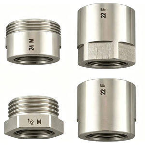 YOD - Raccords de tuyaux sanitaires personnalisés <span class=keywords><strong>en</strong></span> SUS 316, composants d'usinage CNC pour dispositifs médicaux, pièces d'instruments dentaires - Product Image 1