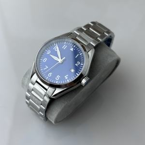 Reloj mecánico de lujo de gama alta 2025 para hombre, correa de acero, esfera verde, calendario, piloto, reloj para hombre - Product Image 2