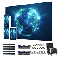 Pantalla LED para Fondo de Escenario Interior TOPvision P3.91 de 500x1000 mm, Pantalla de Alquiler de Alta Definición para Ceremonias de Premiación