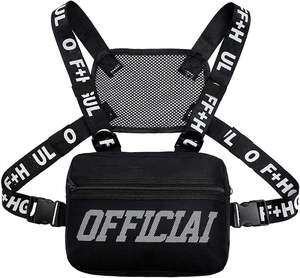 Mochila Táctica de Pecho, Bandolera Casual con Forro de Poliéster para Deportes al Aire Libre, Viajes y Transporte Oculto, Muestra Gratuita - Product Image 1