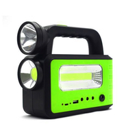 Générateur solaire, alimentation extérieure, mini panneau solaire, système d'éclairage LED avec 3 ampoules