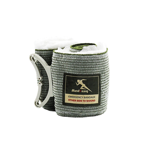 Metresq disesuaikan perban luka Israel perban 4 inci perban terkompresi perban elastis medis dengan Pad yang lebih besar - Product Image 4