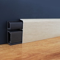 Ruitai – plinthe de plinthe cachée en plastique, nouveau Design, profilé d'extrusion en PVC, P55-A