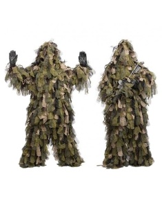 3D 3PC Oak Leaf Woodland Ghillie Suit Waterproof Polyester <strong>Shooting</strong> <strong>Clothes</strong> Portable Outdoor Hunting Set - Product Image 1