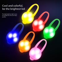 Pendentif LED étanche pour animaux de compagnie, collier lumineux anti-perte pour chien et chat, breloque lumineuse de sécurité nocturne pour les promenades nocturnes