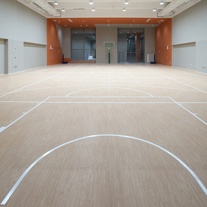 Outdoor Indoor <strong>PVC</strong> Plastic Vinyl <strong>Flooring</strong> Wooden <strong>Pattern</strong> Shock-Resistant Gym <strong>Floor</strong> Mat Anti-Slip Odorless Plastic Sport <strong>Flooring</strong> - Product Image 1