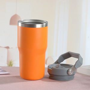 Jeu de tasses à café Kahve Fincan, tasse à café thermos amusante de style <span class=keywords><strong>nordique</strong></span>, tasse à café personnalisée en acier inoxydable pour voiture - Product Image 2