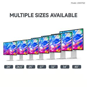 Moniteur 5K de 27 pouces, panneau IPS 5120x2880, gamme de couleurs 99% DCI-P3, Type-C DP HDMI, écran professionnel pour studio de conception créative - Product Image 2