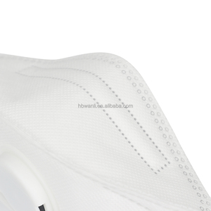 Respirator Partikulat FFP3 Berkatup dengan Logo Kustom, Masker Wajah Bentuk Ikan, Respirator Anti Debu - Product Image 4