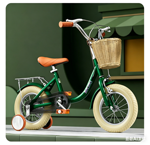 Bicicleta para Niños de 12, 14 y 16 Pulgadas, Bicicleta Infantil de 3 a 10 Años con Canasta y Ruedas de Entrenamiento, Bicicleta Segura y No Tóxica para Bebés, Venta al por Mayor de Fábrica - Product Image 4