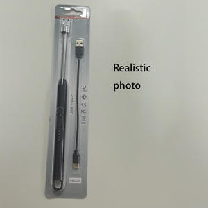 Modern Kitchen TPE-C Electronic Candle Lighter Arc <b>Torch</b> Windproof <b>Rechargeable</b> Lithium Battery Travel Portable - Product Image 6