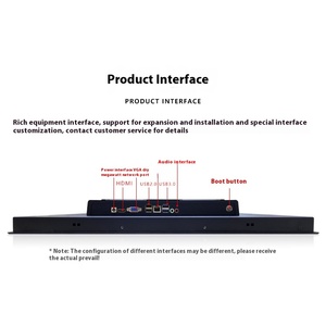 Tùy chỉnh tất cả-trong-một máy điều khiển công nghiệp với đầy đủ nhôm kèm theo màn hình điện dung phụ kiện máy tính công nghiệp - Product Image 3