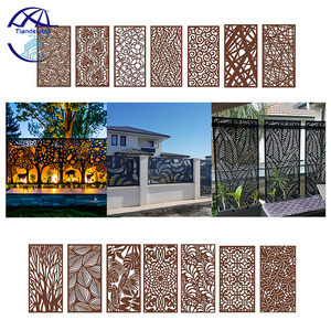 Panel divisor de pared de aluminio, pantalla, partición decorativa, Panel divisor de habitación, Partición de pantalla cortada con láser personalizada - Product Image 6