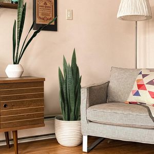 Hotel sala de estar Oficina falso <span class=keywords><strong>en</strong></span> maceta artificial bonsái plástico serpiente artificial planta <span class=keywords><strong>Sansevieria</strong></span> - Product Image 3