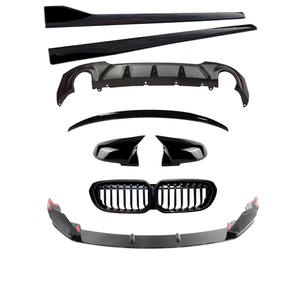 2017 2023 anno 1 serie da <span class=keywords><strong>F52</strong></span> a Mp Bodykit 118i 120i 125i diffusore anteriore con labbra anteriori minigonne laterali del bagagliaio Spoiler copertura dello specchio - Product Image 1
