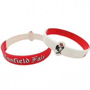 Bracelets en silicone personnalisés avec logo imprimé, bracelet fin en caoutchouc silicone avec logo sur mesure - Product Image 2