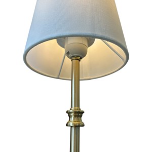 Lampe de chevet rechargeable en métal doré, lampe de lecture rechargeable, lampe de table rechargeable avec abat-jour pour la maison - Product Image 2