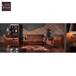 Vintage de cuero sofá chesterfield jefe <span class=keywords><strong>chaise</strong></span> <span class=keywords><strong>longue</strong></span> salón muebles <span class=keywords><strong>baratos</strong></span> sillas transversal - Product Image 3