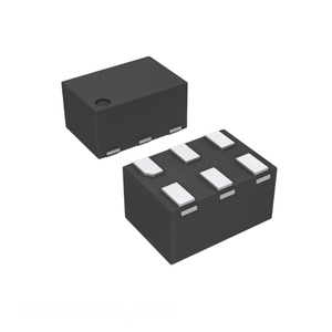 ส่วนประกอบอิเล็กทรอนิกส์6 UFDFN LP5952LC-1.5การจัดการพลังงานของผู้แทนจำหน่ายที่ได้รับอนุญาต (PMIC) - Product Image 1