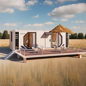 Villa préfabriquée en acier <span class=keywords><strong>de</strong></span> luxe modulaire <span class=keywords><strong>de</strong></span> <span class=keywords><strong>petite</strong></span> taille, facile à installer, <span class=keywords><strong>de</strong></span> haute qualité, design contemporain personnalisé pour les constructeurs <span class=keywords><strong>de</strong></span> maisons - Product Image 1