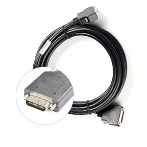 Concatenate and control SCSI devices cable SCSI 26 PINs to Dual DB9 connector SCSI cable with pure copper wire